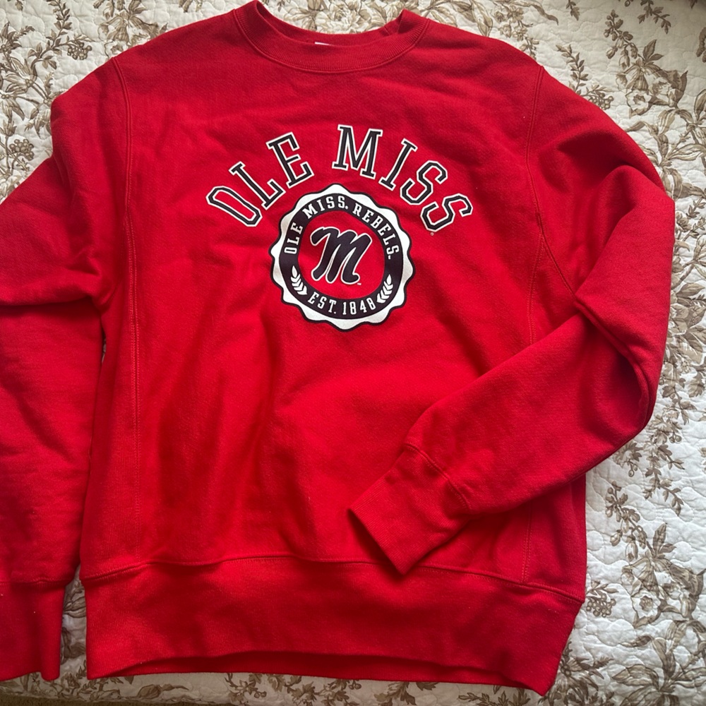 Red Ole Miss Rebels Sweatshirt